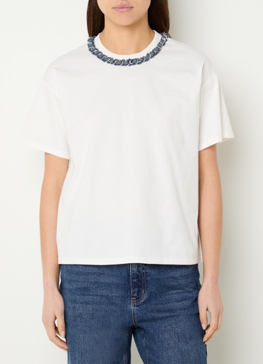 French Connection Aliyana T-shirt met ronde hals