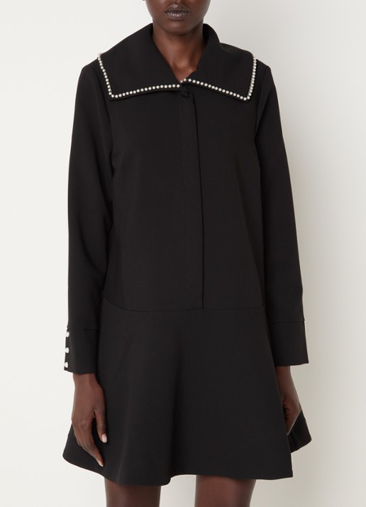 French Connection Azra mini tuniekjurk met imitatieparels