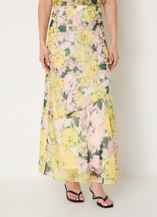 French Connection Carla Emina maxi rok met bloemenprint