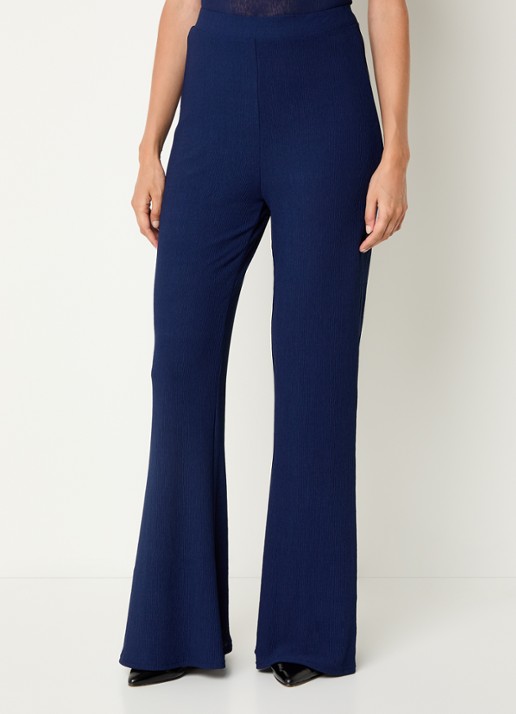 French Connection Meera flared fit pantalon met structuur
