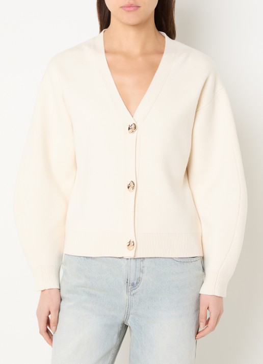 French Connection Missy fijngebreid vest met V-hals