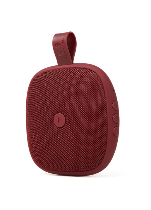 Fresh 'n Rebel Rockbox Bold XS Bluetooth speaker - voorkant 3 cranberryrood