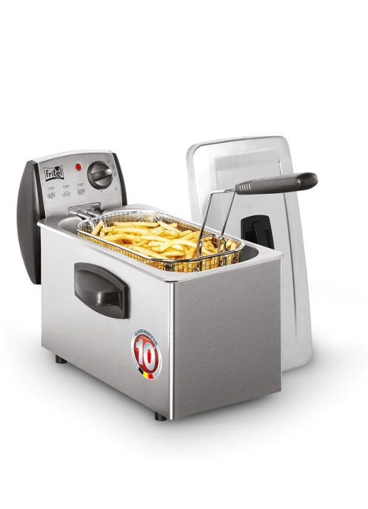 Fritel Frituurpan FR1450 141053 - voorkant roestvrijstaal