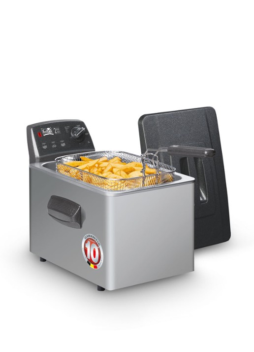 Fritel Turbo frituurpan SF4551 137141 - voorkant 3 zilver