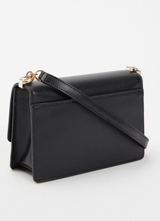 FURLA 1972 Mini crossbodytas van leer - achterkant 2 zwart