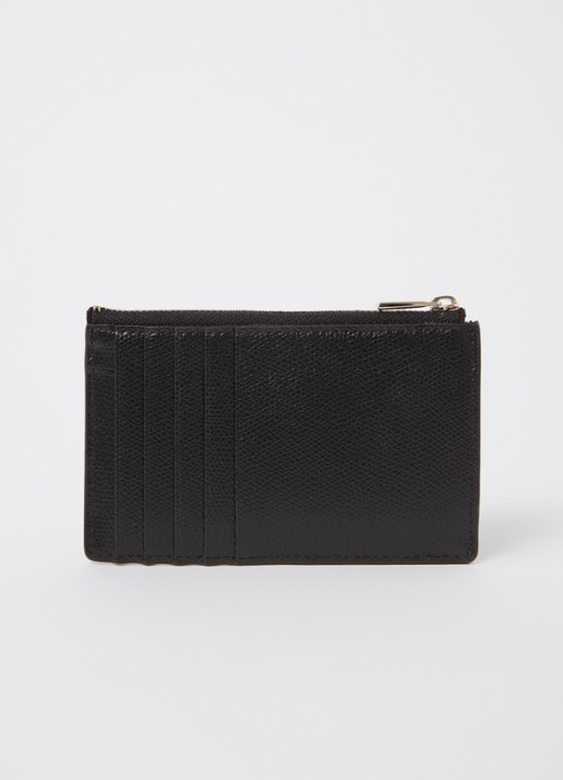 FURLA Camelia M pasjeshouder van leer - detail zwart