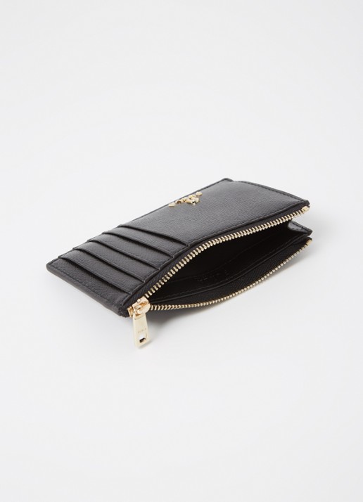 FURLA Camelia M pasjeshouder van leer - voorkant 3 zwart