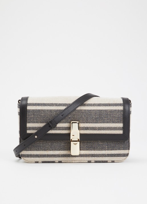 FURLA Iride S crossbodytas met afneembare schouderriem en details van leer