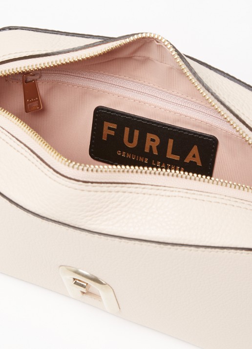 FURLA Primula S crossbodytas van leer - detail 3 roze