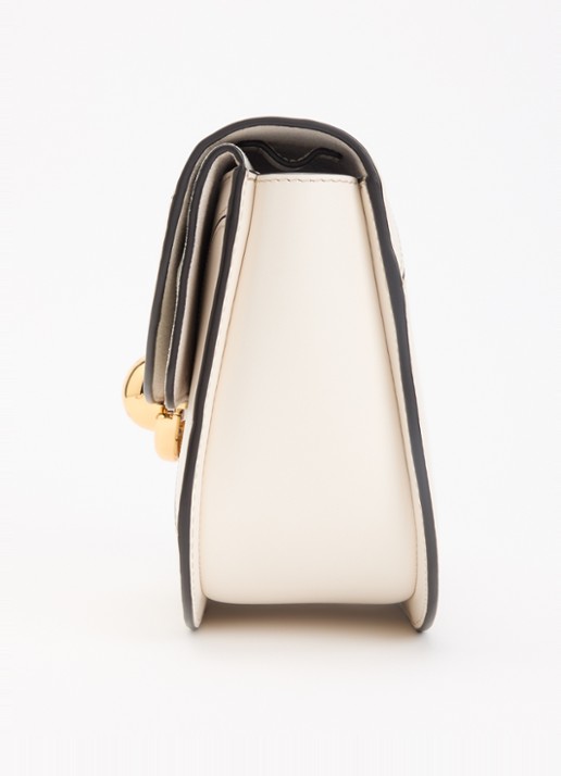 FURLA Sfera crossbodytas van leer en afneembare schouderriem  - detail 4 beige
