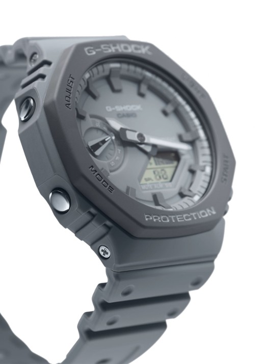 G-Shock Classic horloge GA-2110ET-8AER - detail 5 grijs