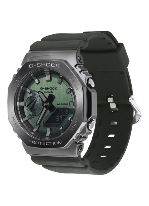 G-Shock Classic horloge GM-2100B-3AER - detail 2 groen