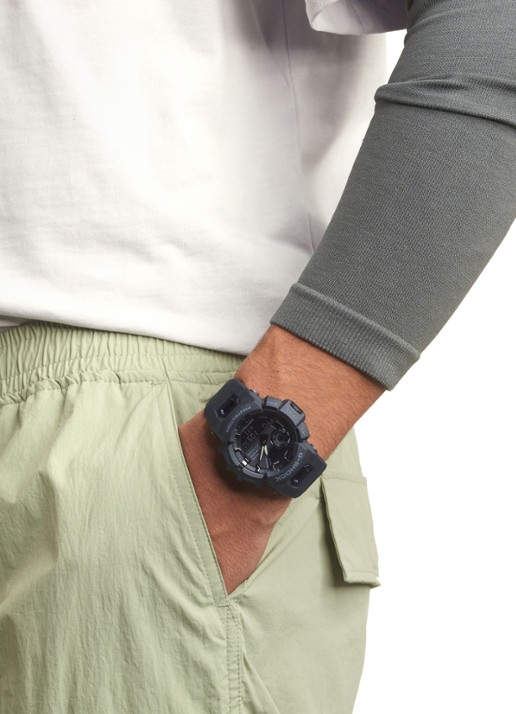 G-Shock G-Squad horloge GBA-900 - detail zwart