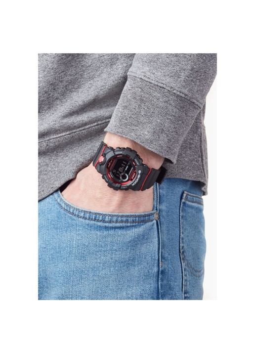 G-Shock Horloge GBD-800-1ER - detail 5 zwart