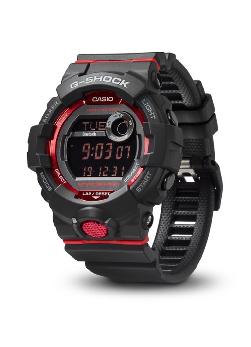 G-Shock Horloge GBD-800-1ER - voorkant zwart