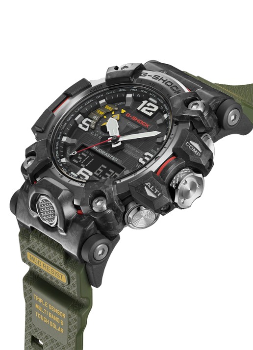 G-Shock Mudmaster horloge GWG-2000-1A3ER - detail 2 zwart