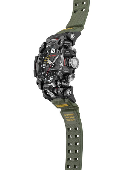 G-Shock Mudmaster horloge GWG-2000-1A3ER - voorkant 5 zwart