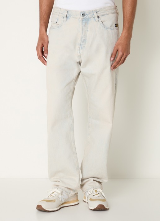 G-Star RAW Dakota loose fit jeans met gekleurde wassing - detail 4 beige
