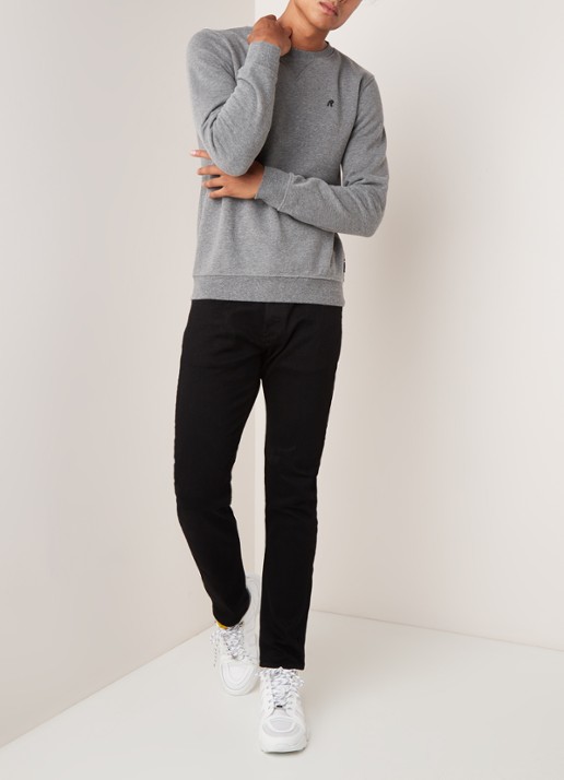 G-Star RAW Elto slim fit jeans met stretch - voorkant 5 zwart