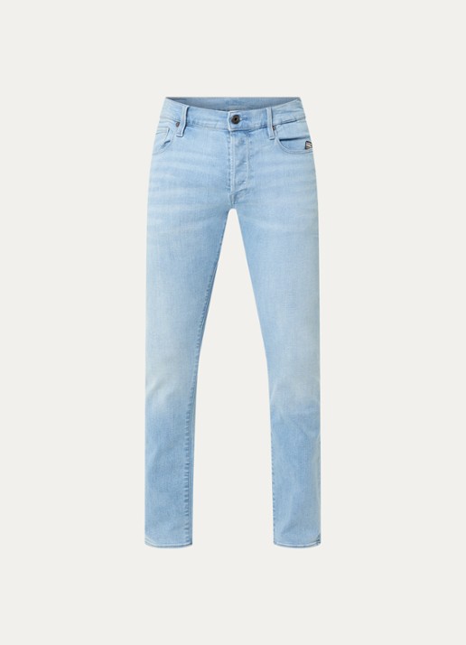 G-Star RAW G-Star 3301 Slim - voorkant 3 lichtblauw