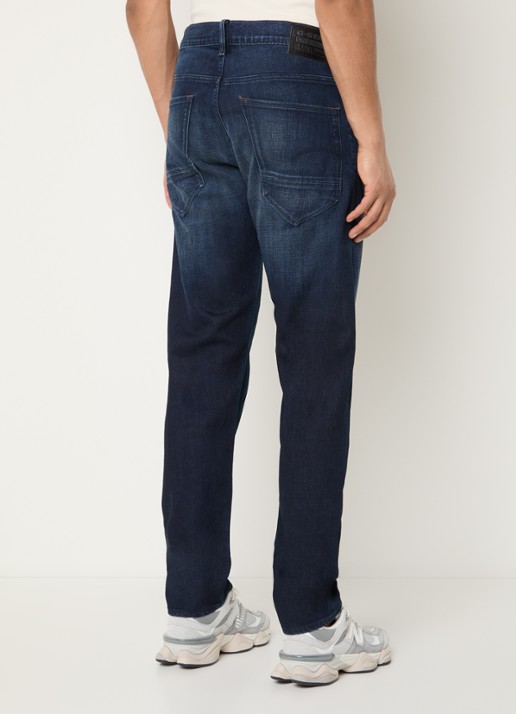G-Star RAW Morry slim fit jeans met donkere wassing - achterkant indigo