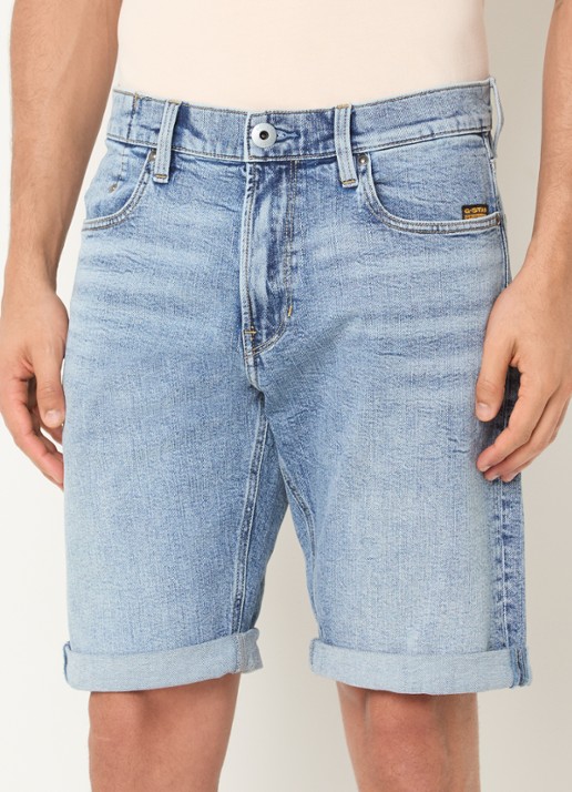G-Star RAW Mosa straight fit korte broek van denim