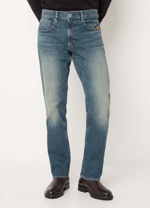 G-Star RAW Mosa straight leg jeans met medium wassing