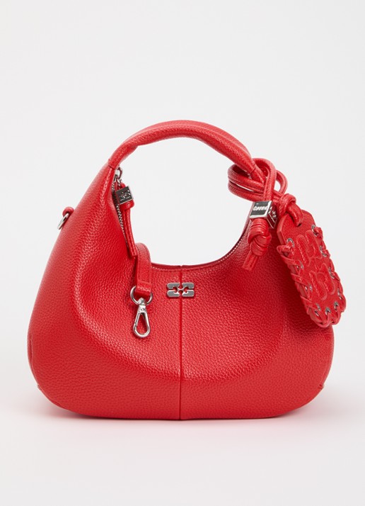Ganni Hobo Mini handtas met afneembare schouderriem