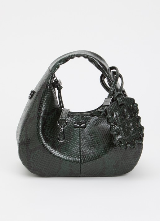 Ganni Hobo Mini handtas met afneembare schouderriem