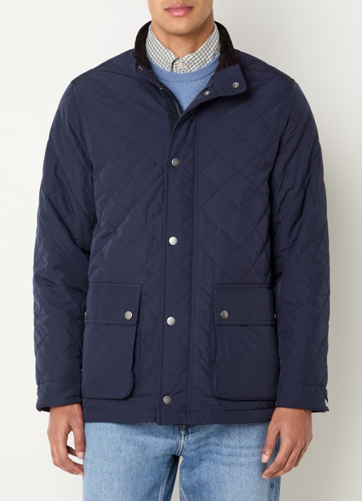 Gant Barn jack met quilt patroon en klepzakken