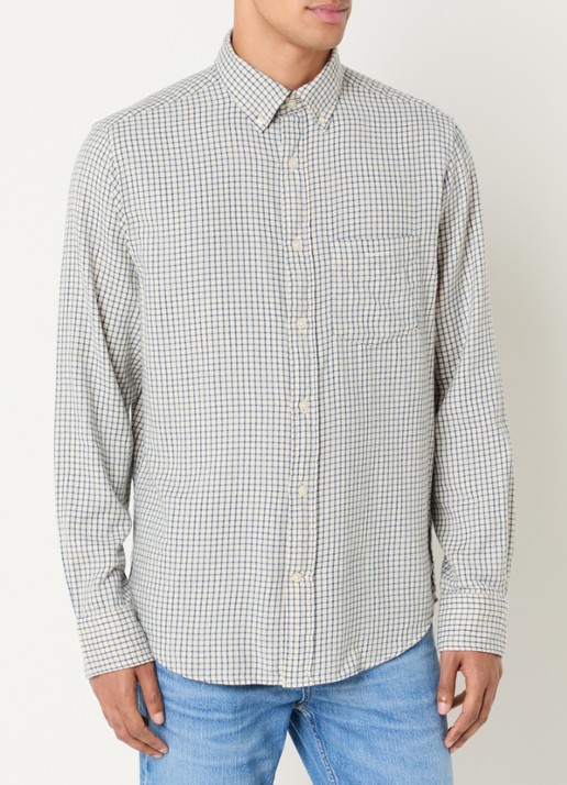 Gant Comfort fit overhemd met ruitdessin