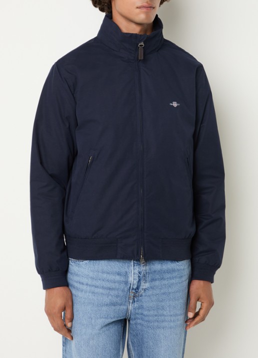 Gant Hampshire jack met ritszakken - detail blauw