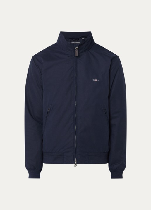 Gant Hampshire jack met ritszakken - voorkant 2 blauw