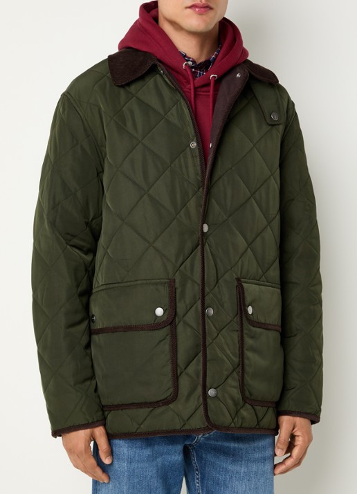 Gant Jack met quilt patroon en klepzakken