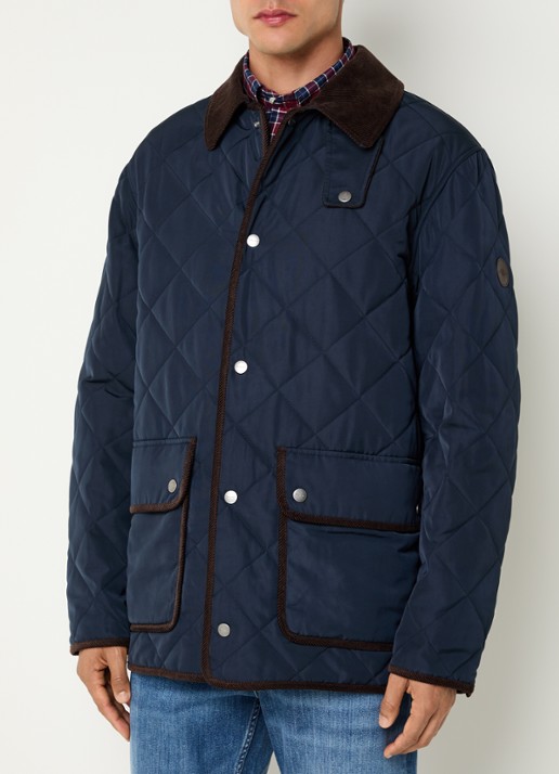 Gant Jack met quilt patroon en klepzakken