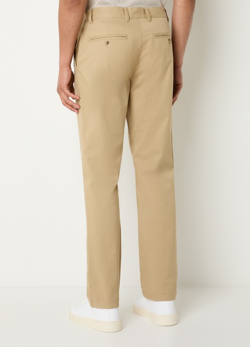 Gant Regular fit chino met steekzakken - achterkant 3 camel