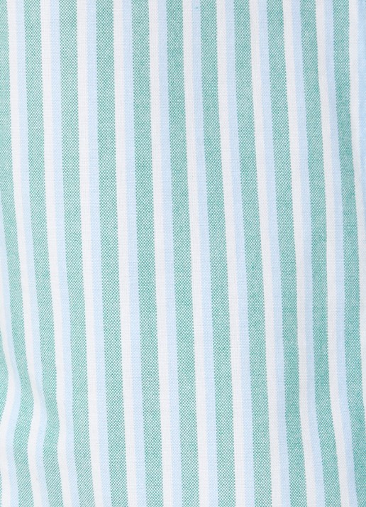 Gant Regular fit overhemd met streepprint en borstzak - detail 5 groen
