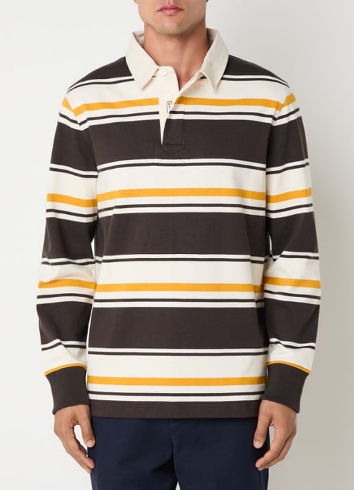 Gant Regular fit polo met streepprint