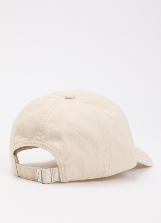 Gant Shield pet met logoborduring - detail 2 beige