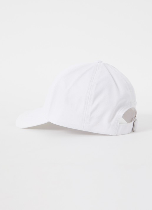 Gant Shield pet met logoborduring - detail wit