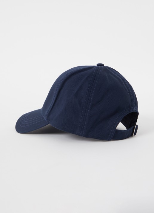 Gant Shield pet met logoborduring - detail indigo