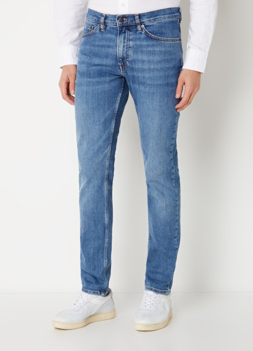 Gant Slim fit jeans met steekzakken
