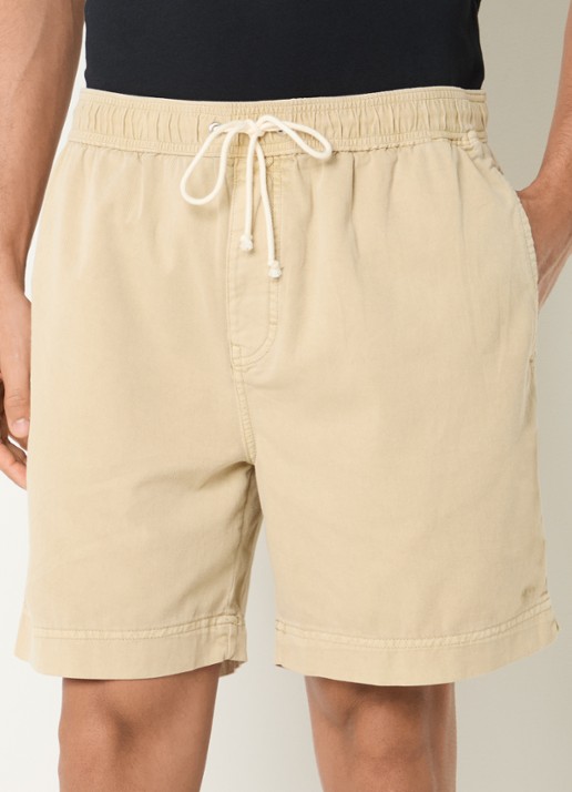 Gant Straight fit korte broek met steekzakken