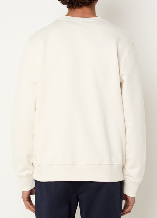 Gant Sweater met borduring - achterkant creme