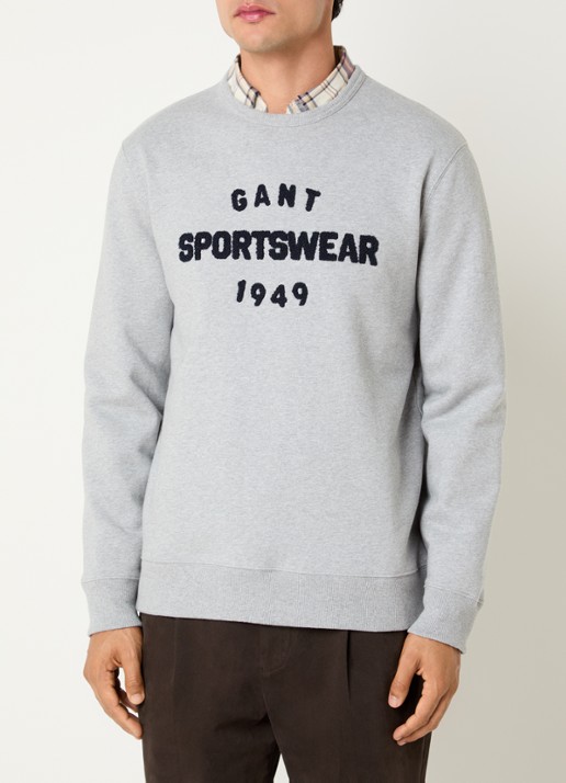 Gant Sweater met logoborduring