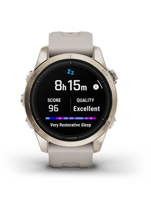 Garmin Epix Pro horloge 42 mm met saffierglas - detail 4 goud