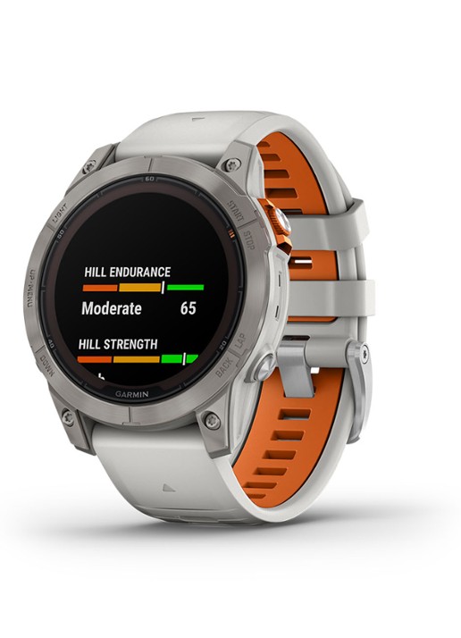 Garmin Fenix 7 Pro Sapphire Solar horloge 47 mm met saffierglas - voorkant 7 grijs