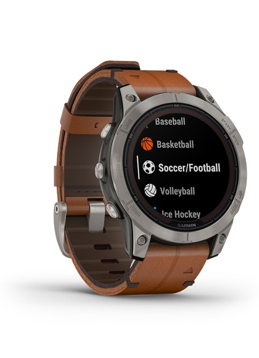 Garmin Fenix 7 Pro Sapphire Solar horloge 47 mm met saffierglas - voorkant 2 donkergrijs