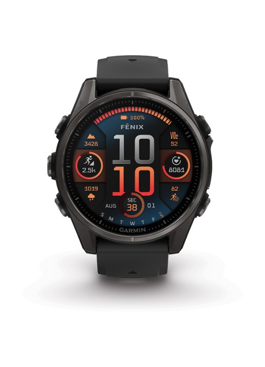 Garmin Fenix 8 43mm, AMOLED, saffier