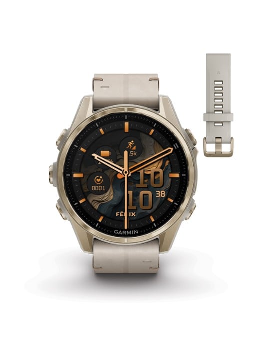 Garmin Fenix 8 43mm, AMOLED, saffier